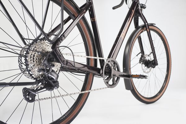 Nhoma City- und Alltagvelo / Schwarzkirsch Metallic / M