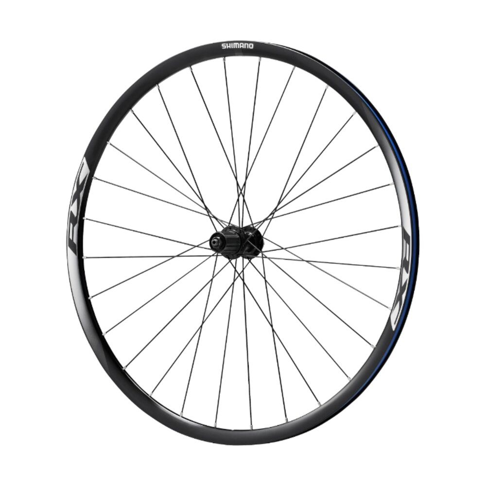 WH-RX010 Laufrad QR, CL/ schwarz / h. 135mm, HG L Road 11-/12f.