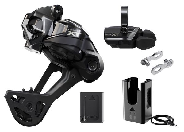 XT M8250 Di2 Upgrade Kit 12fach / Käfig lang / mit Bride