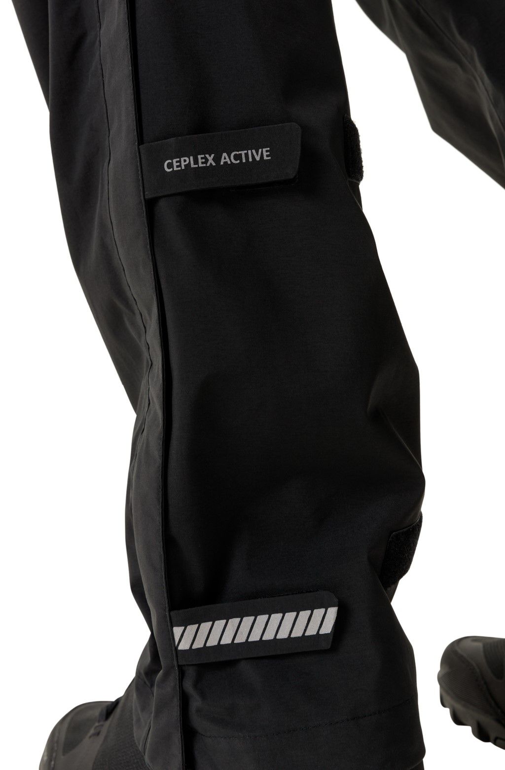 YARAS ZIP IV Unisex-Regenhose / black / M