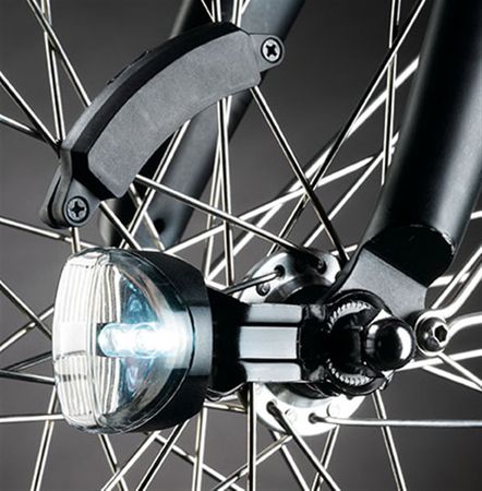 SL 150 RIM batterieloses Naben-Dauerlichtset für Felgenbremse / schwarz