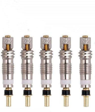 PRESTA VALVE CORE Ventileinsatz 5er Set / anthracite-black / 5er Set