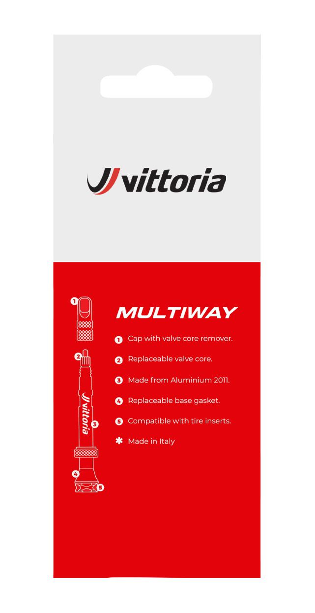 Tubeless Multiway Ventil / black / 100 mm