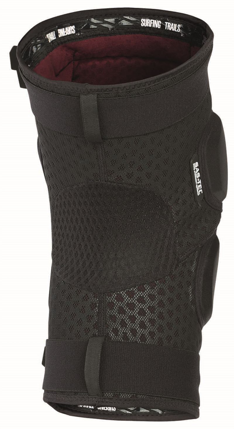 K-PACT Heavy-Duty Knieprotektor mit Reissverschluss / schwarz / S