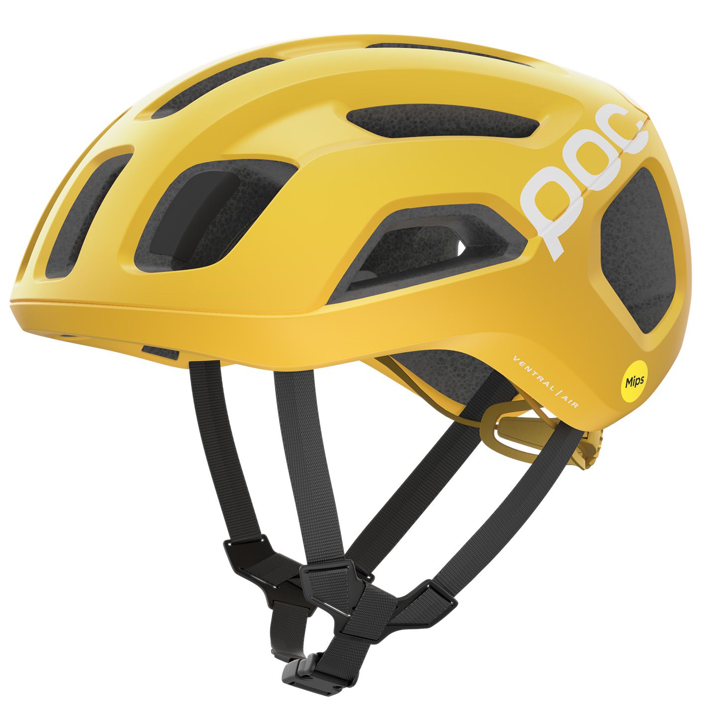 VENTRAL AIR MIPS Rennvelohelm / aventurine yellow matt / 50-56CM