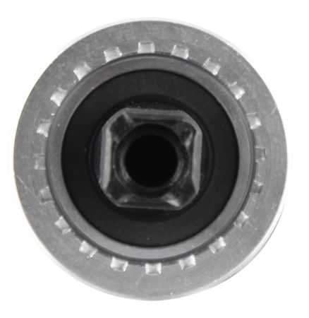 FRA 4-Kant-Tretlager für 68mm Gehäuse / silber schwarz / FRA 117.5mm
