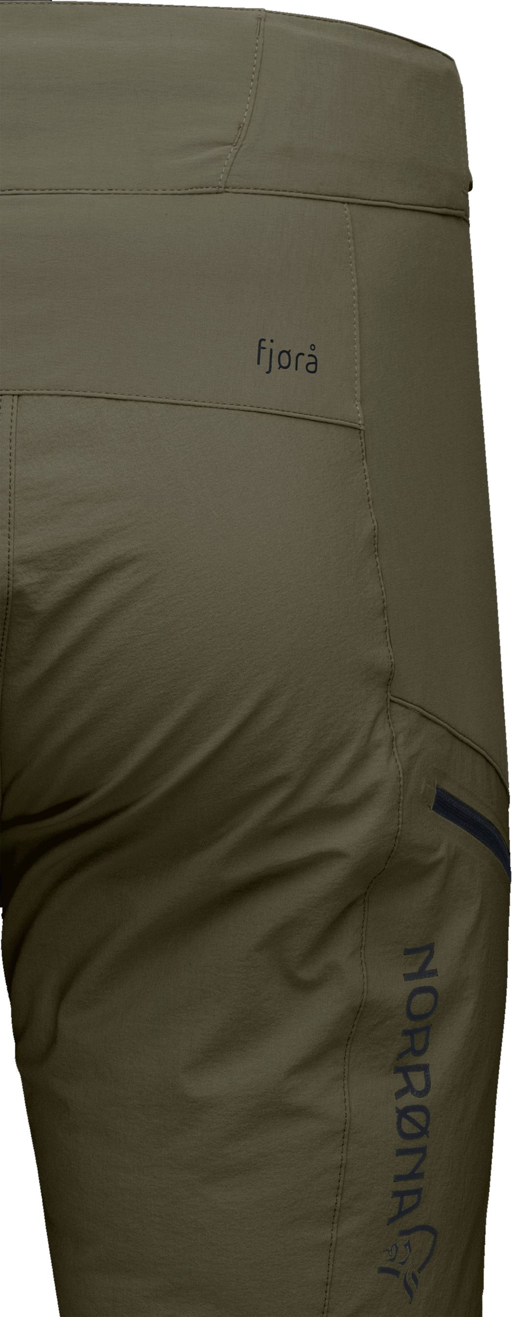 FJØRÅ FLEX 1 Herren-Bikeshorts / olive night / L