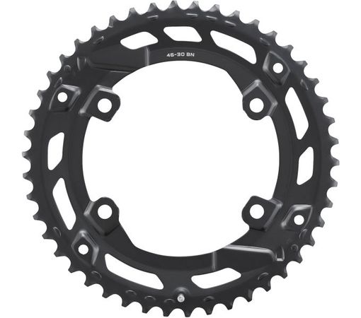 Kettenblatt Cues FC-U6000 Double / schwarz / 46, BN, 110 mm