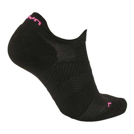 CYCLING GHOST Damen-Socken / black pink fluo / 35-36