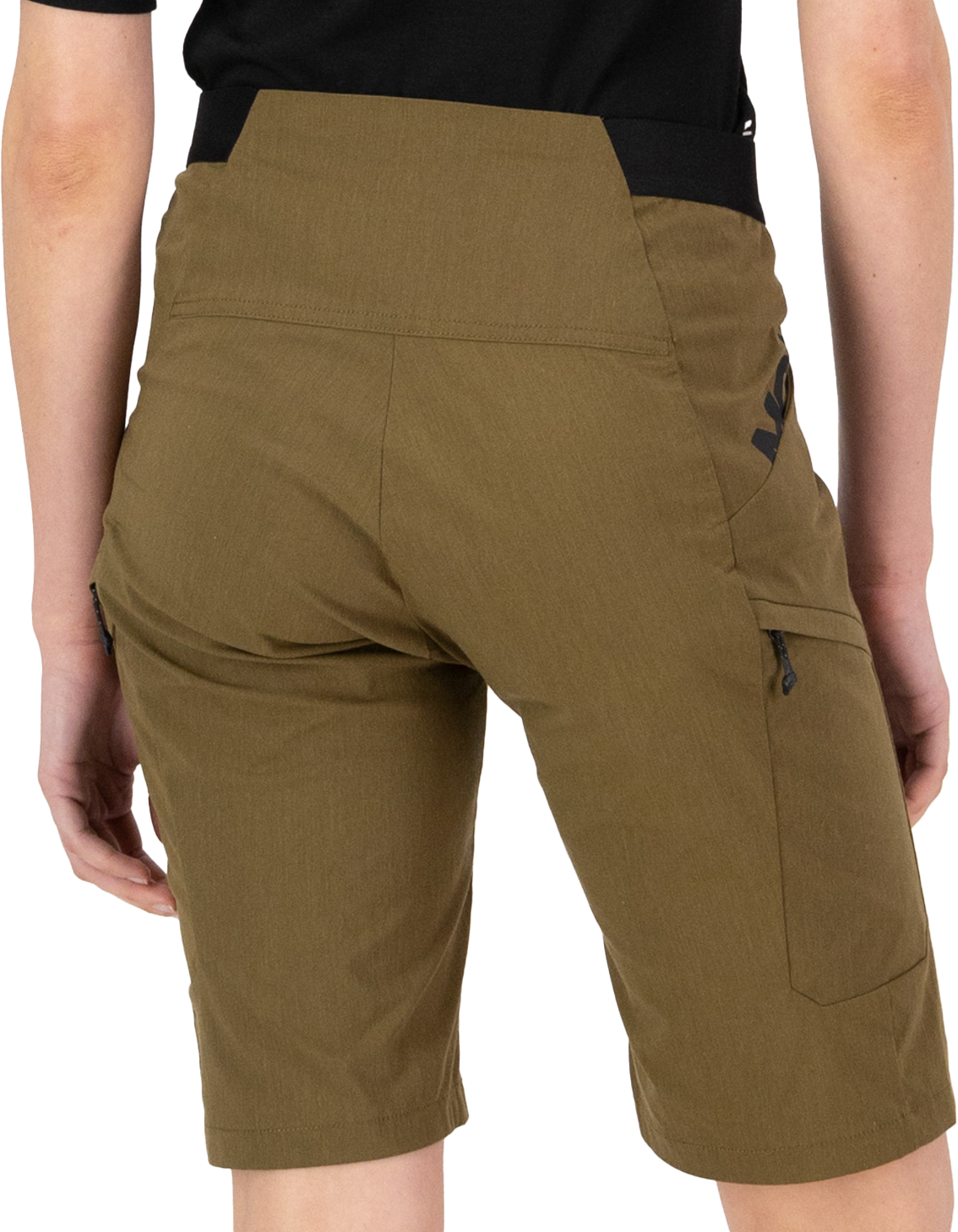 DIVERSION Damen-Bikeshorts / dark olive / S