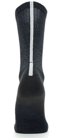 CYCLING AERO WINTER SOCKS / black white / 35-38