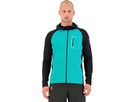 TRAVERSE Herren-Merino-Kapuzenjacke / marina/black / S