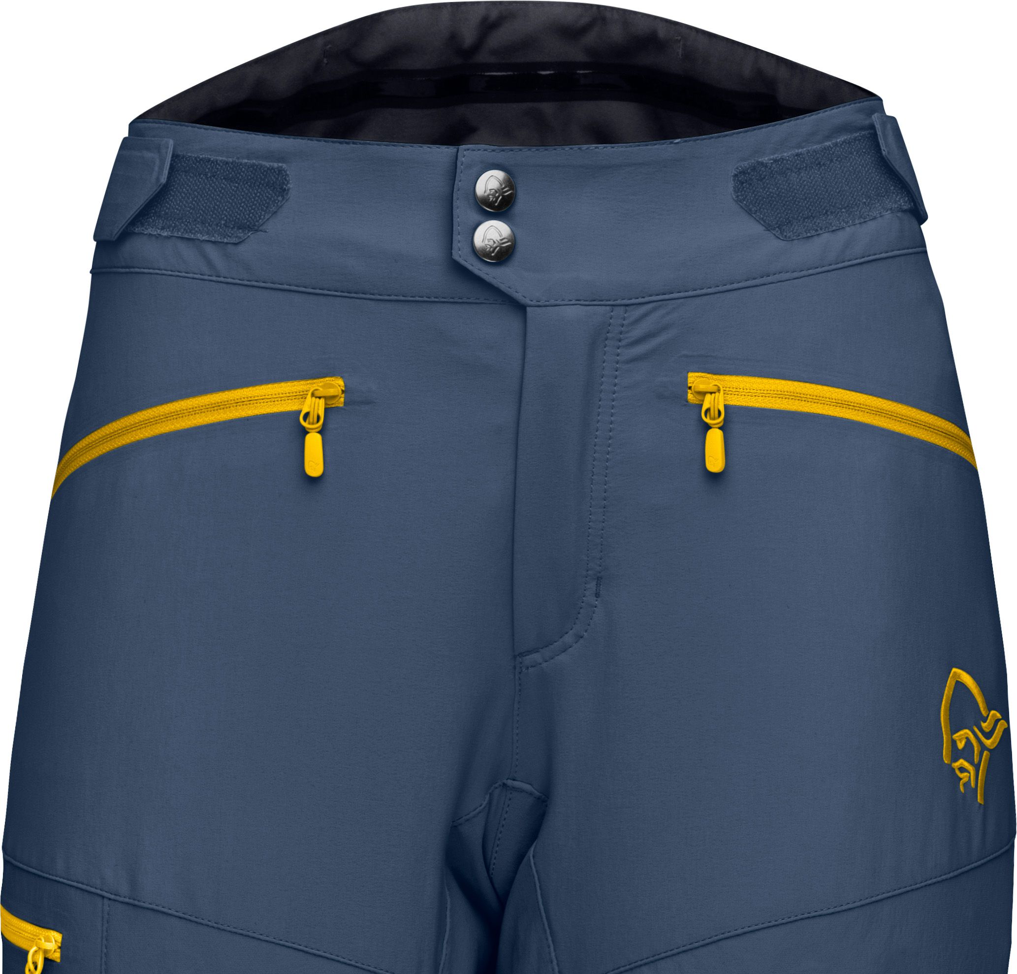 FJØRÅ  FLEX 1 Damen-Bikeshorts / vintage indigo / S