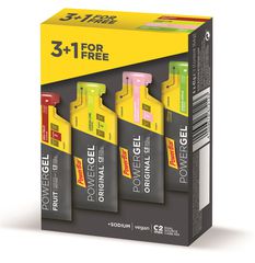 POWERGEL C2 MAX PROMO 3+1, 4 Aromen