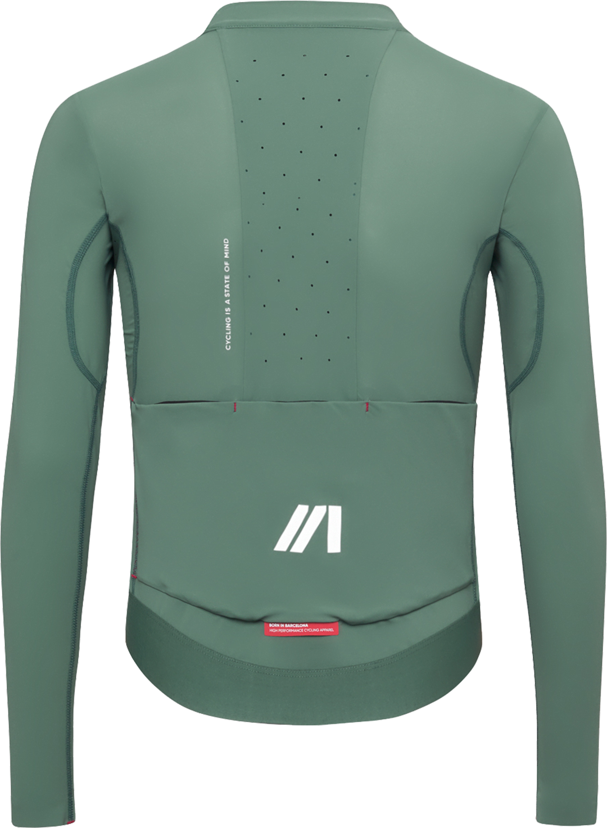 PERFORMANCE Damen-Langarmtrikot / green / M