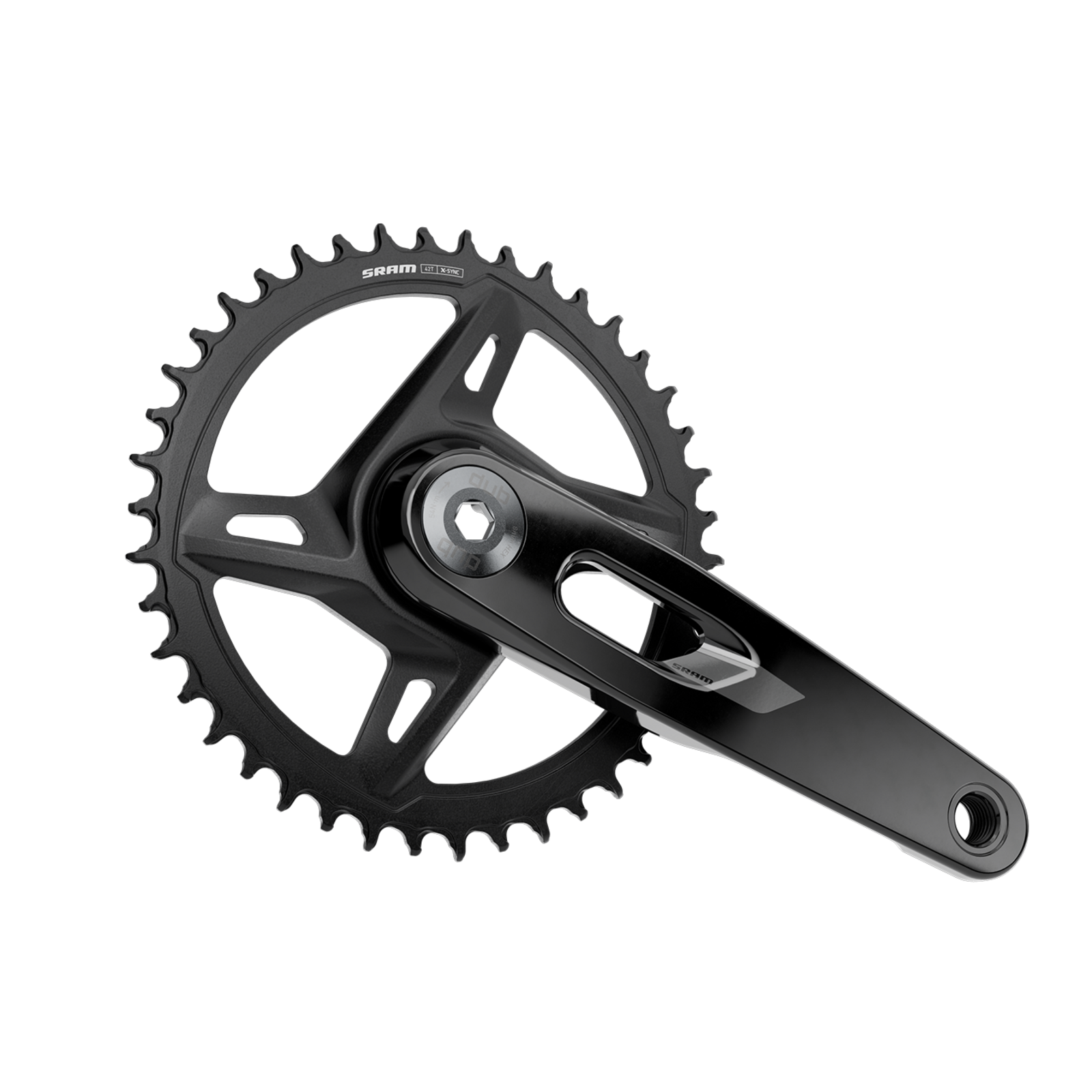 MY26 Crankset Rival XPLR AXS Wide 1x DirectMount DUB / black / 160mm/42t