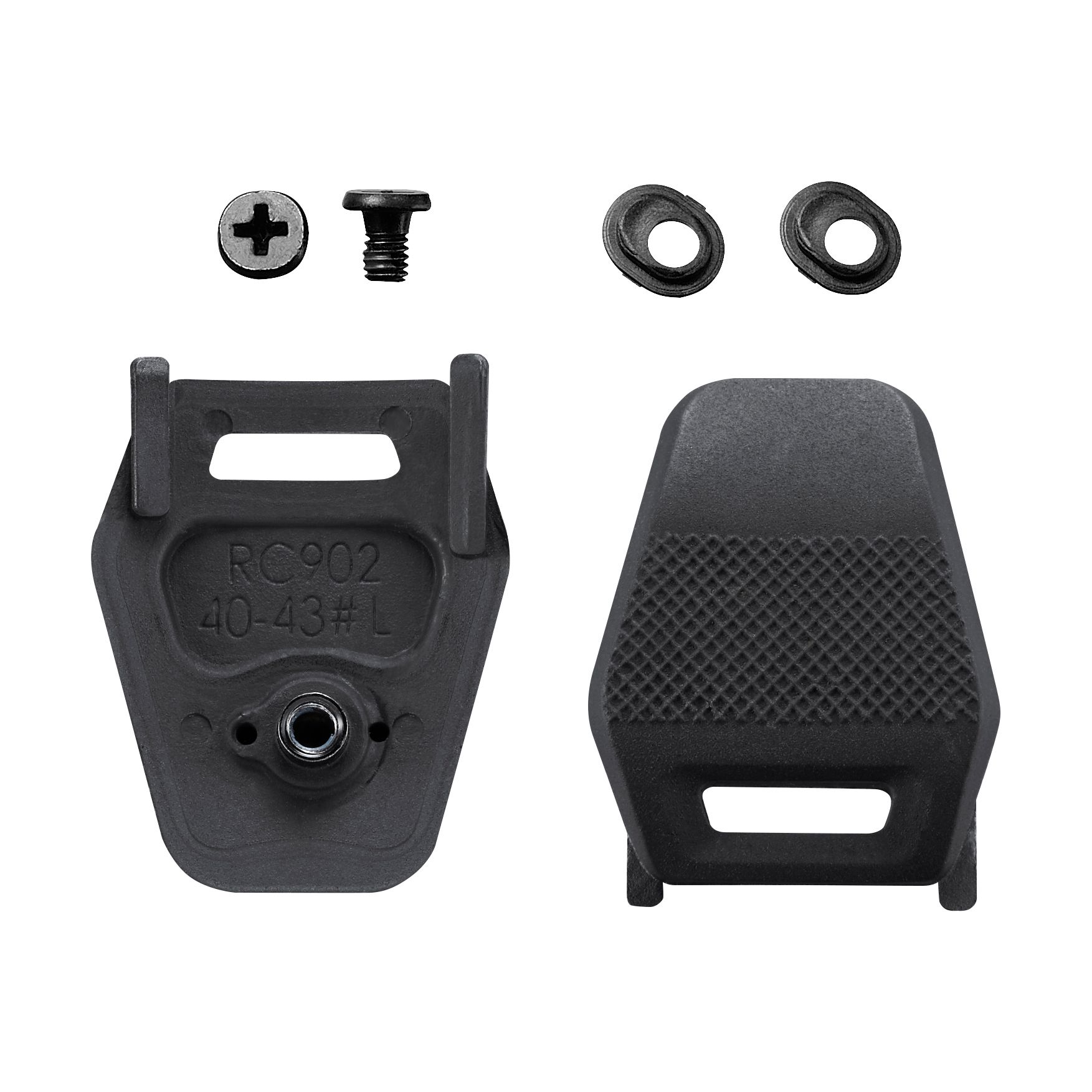 Replaceable Heel Pads RC902 black / black / M