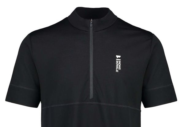 CADENCE Herren-Kurzarmtrikot / black / S