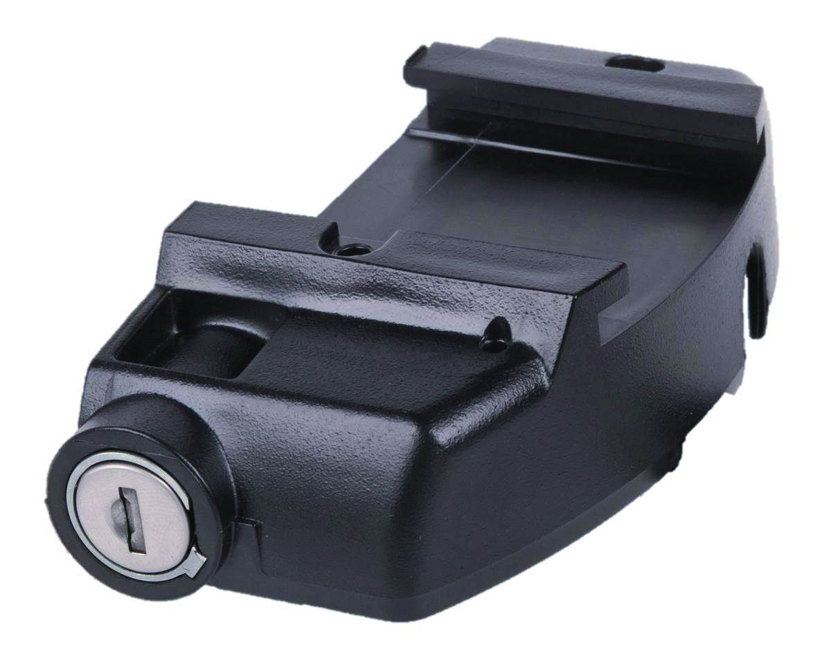 Abus Akkuschloss RT1 für Bosch Gepäckträgerakku Gen. 1 / black