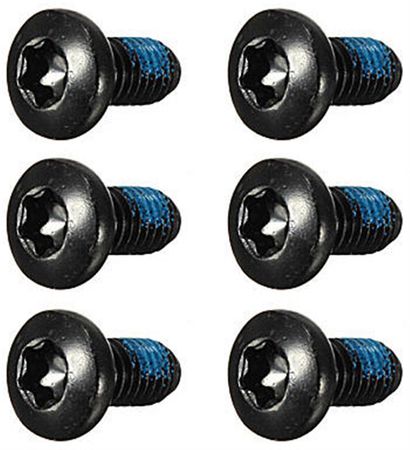 DISC-SCHRAUBEN,Torx T25, M5 x 10mm, schwarz / silber
