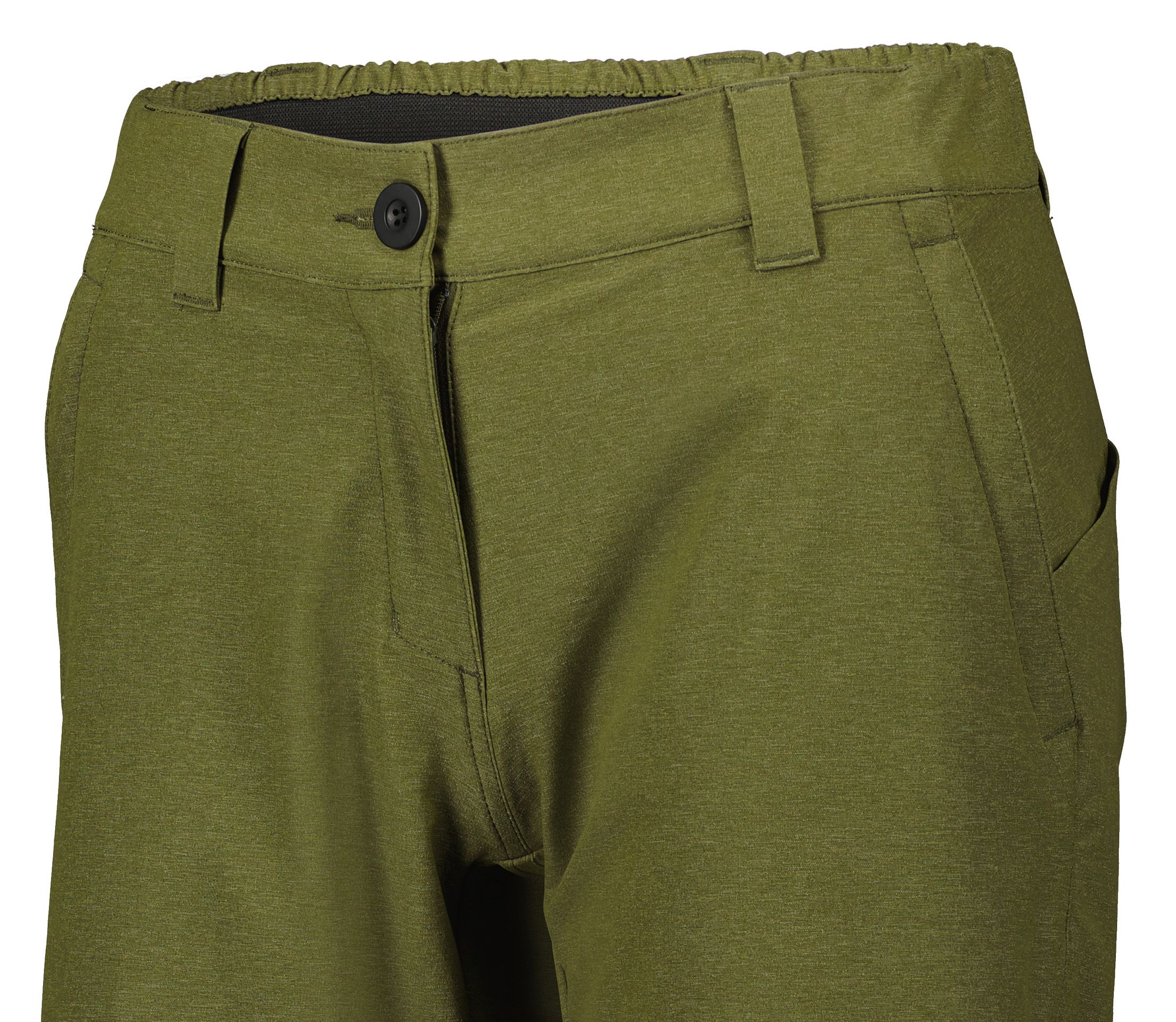 TRAIL FLOW PRO Damen-Bikeshorts / fir green / M