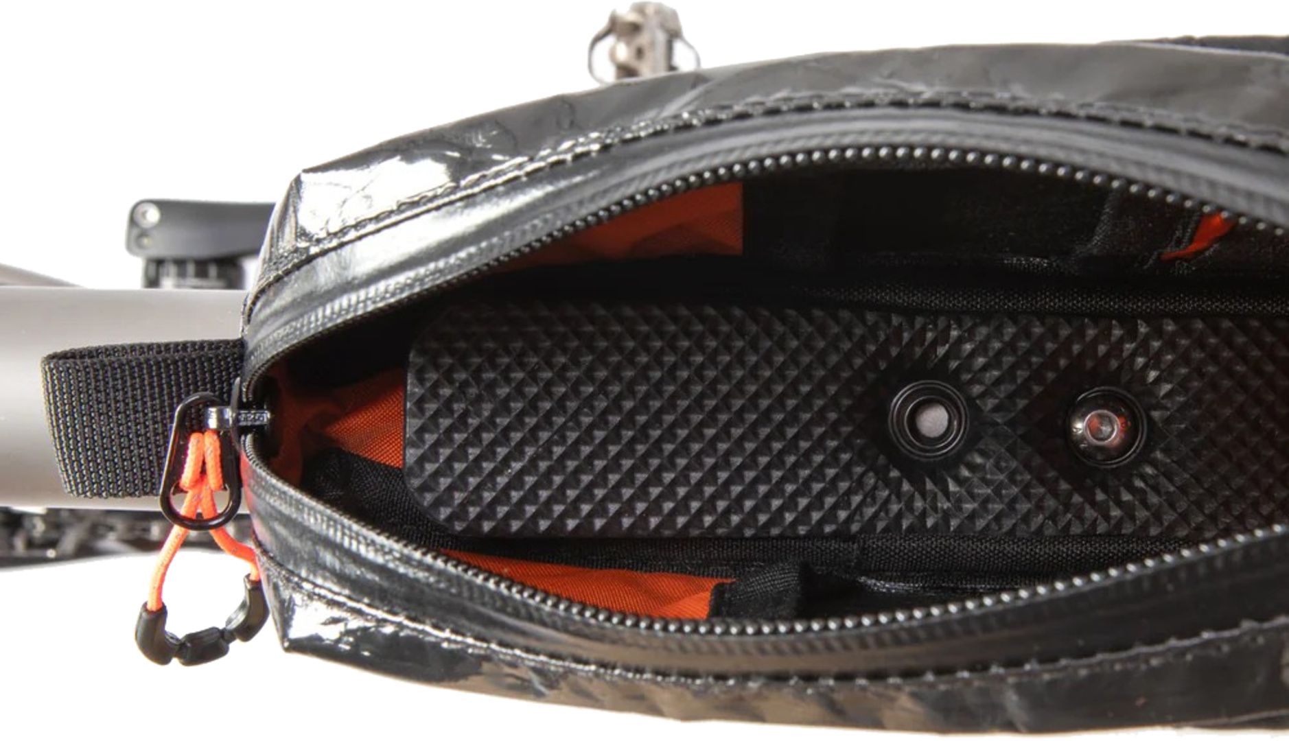 Race Top Tube Bag - Short / schwarz / 12 x 24 x 4.5 cm, 1.2 l
