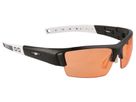 PELOTON Sportbrille / schwarz weiss