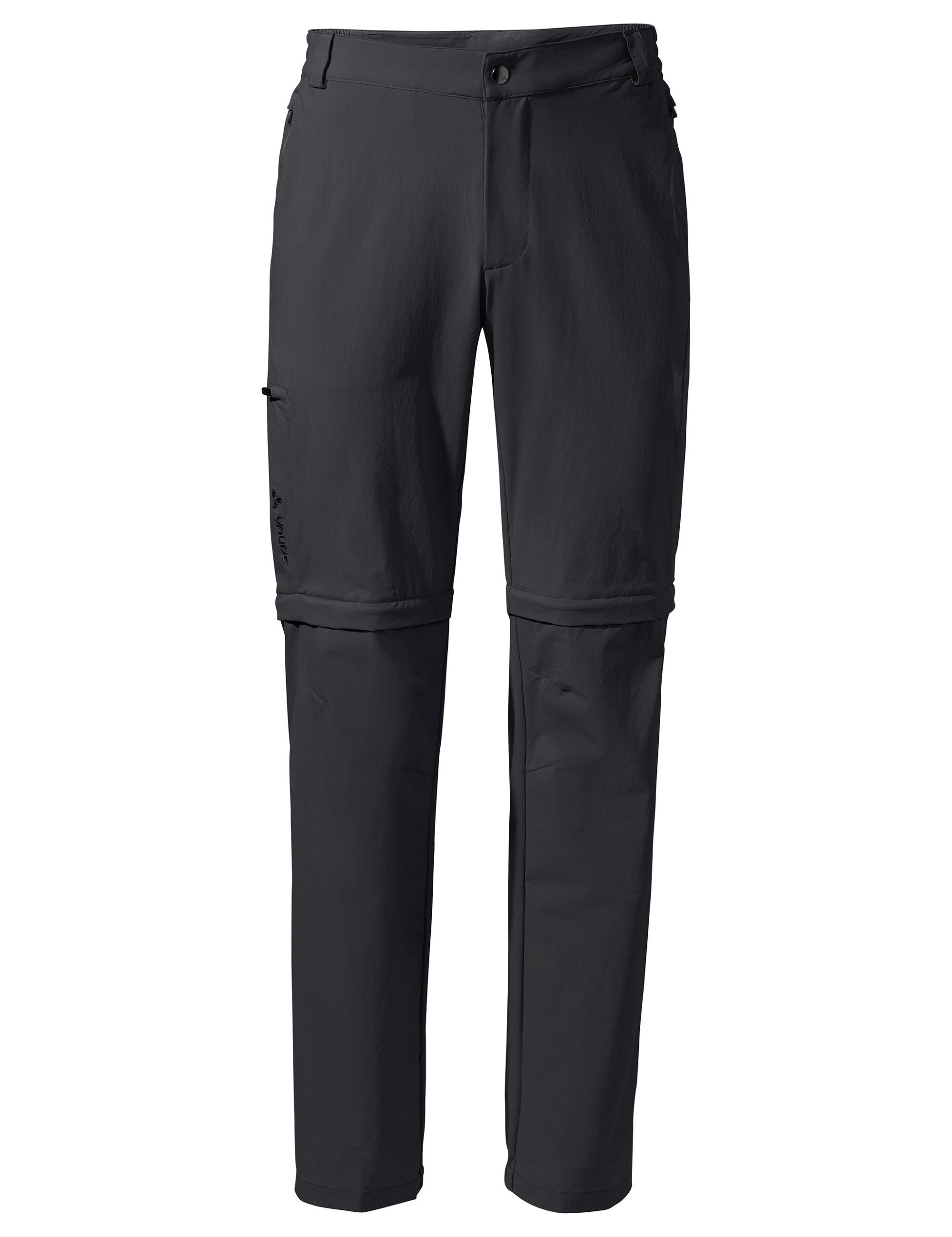 YARAS Herren-Zip-off-Tourenhose / black / L