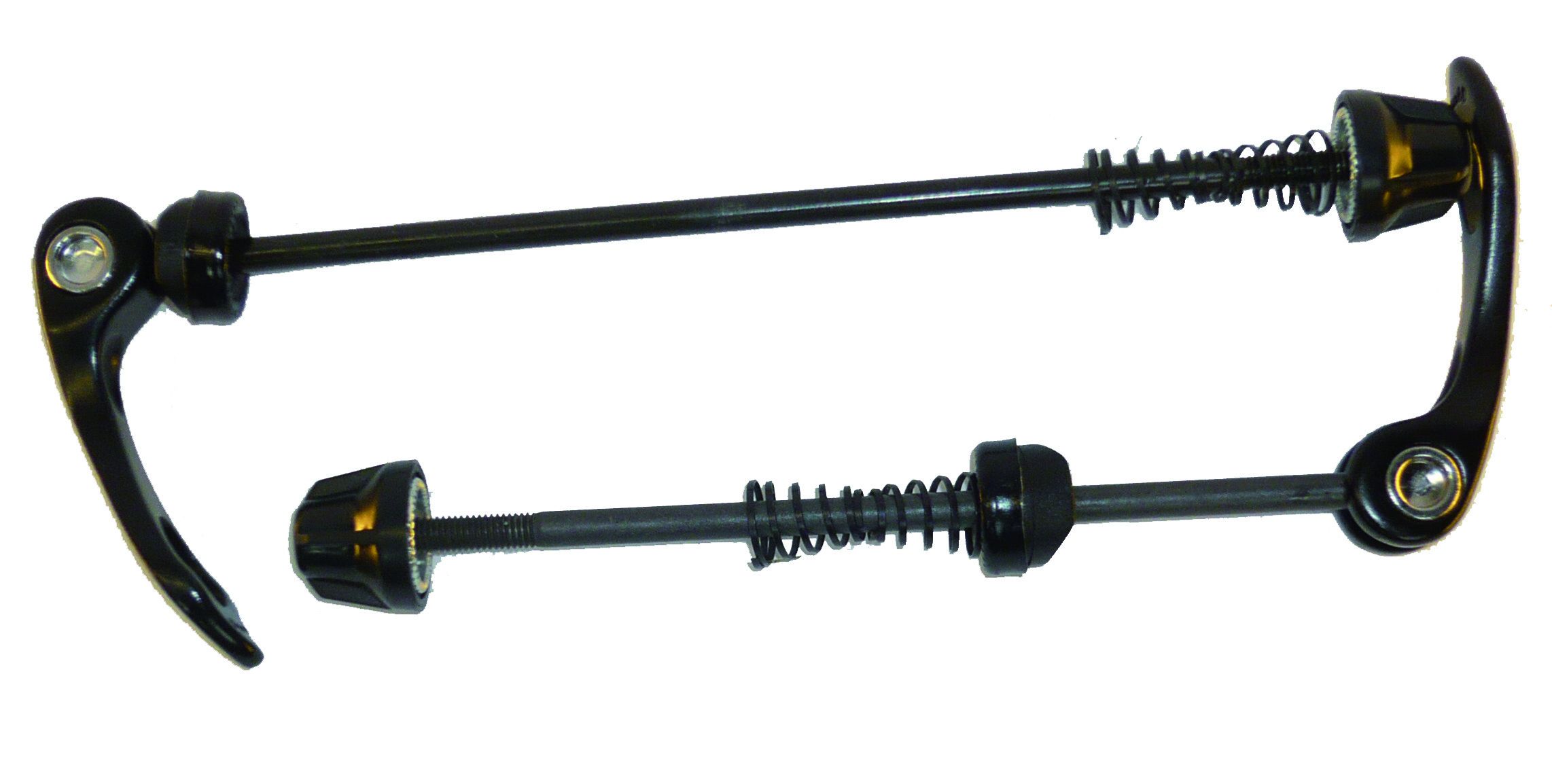 Bike Attitude Schnellspanner Set 115/150 mm schwarz / schwarz