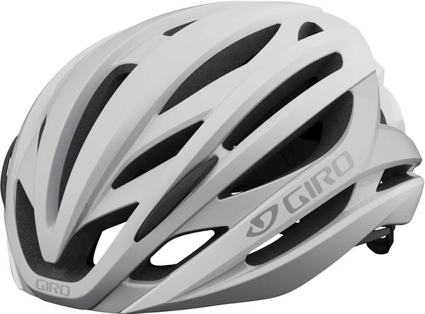 SYNTAX MIPS Rennvelohelm / matte white/silver / M