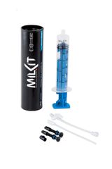 COMPACT MILKIT Tubeless-Servicekit / Schwarz / Ventil Set 55mm