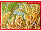 GEORELIEF ZENTRALSCHWEIZ 3D-Postkarte