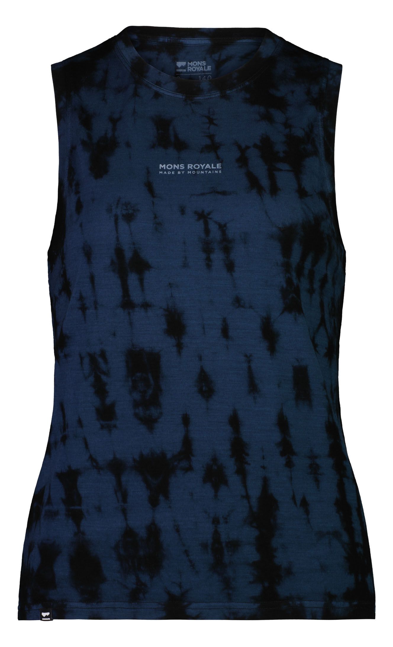 ICON RELAXED Damen-Tanktop / ice night tie dye / L