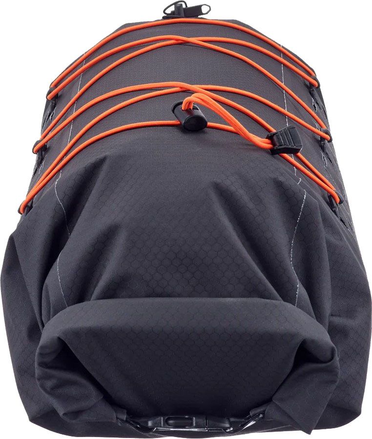 DRY-PACK Packsack mit Gepäckträgerbefestigung / black / 16l