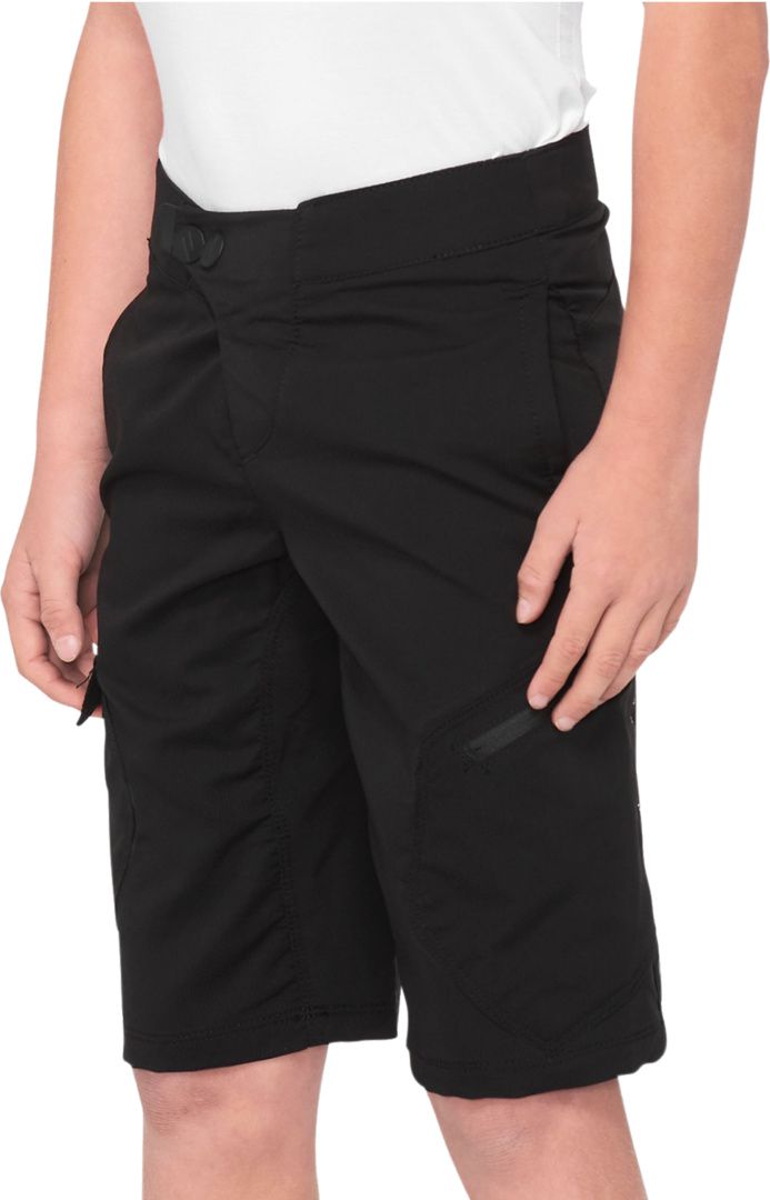 Shorts Ridecamp Youth / schwarz / 22