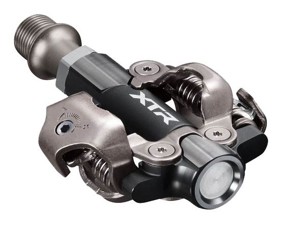 XTR PD-M9200 Klickpedal / anthrazit /Achse Standard