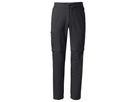 YARAS Herren-Zip-off-Tourenhose / black / L