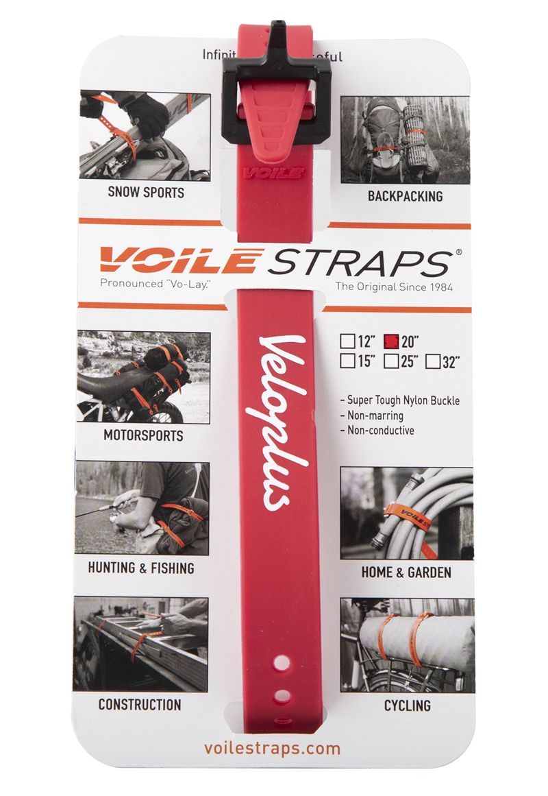 VOILE-VELOPLUS STRAP (30/50/81cm) / rot / 50CM