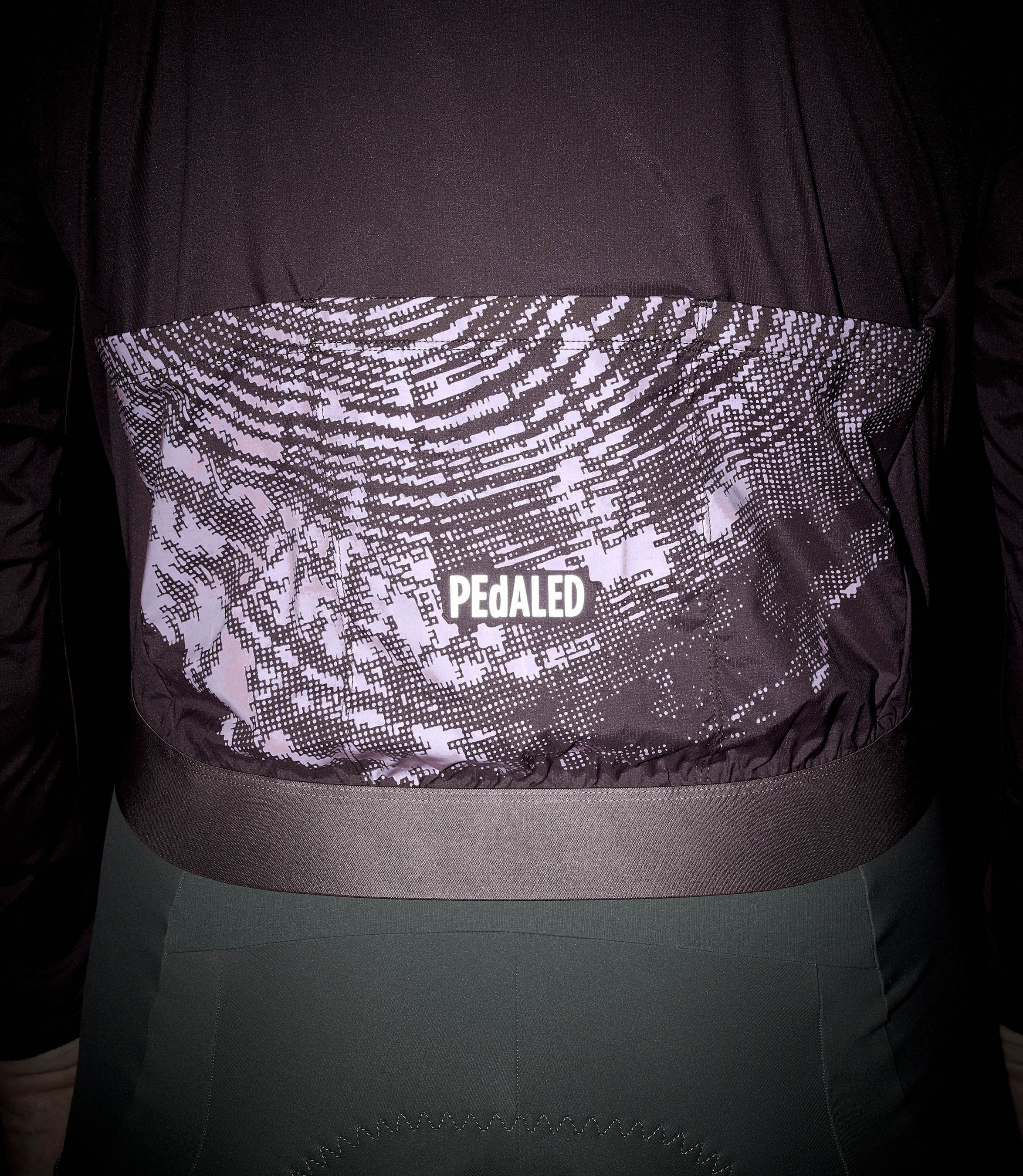 ODYSSEY HIGH VISIBILITY Herren-Gravel-Windjacke / burgundy / XXL