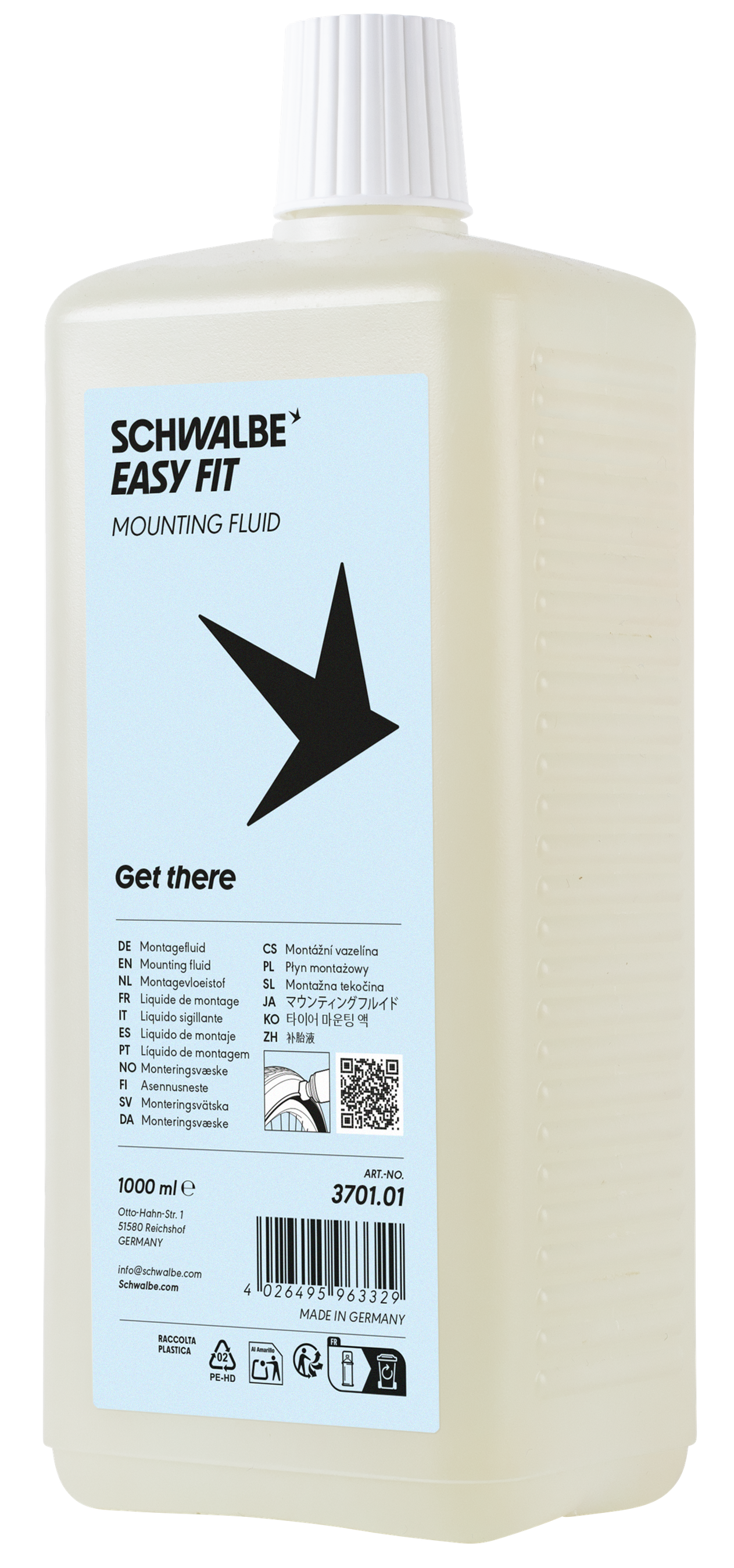 Montage-Fluid Nachfüllflasche 1000 ml