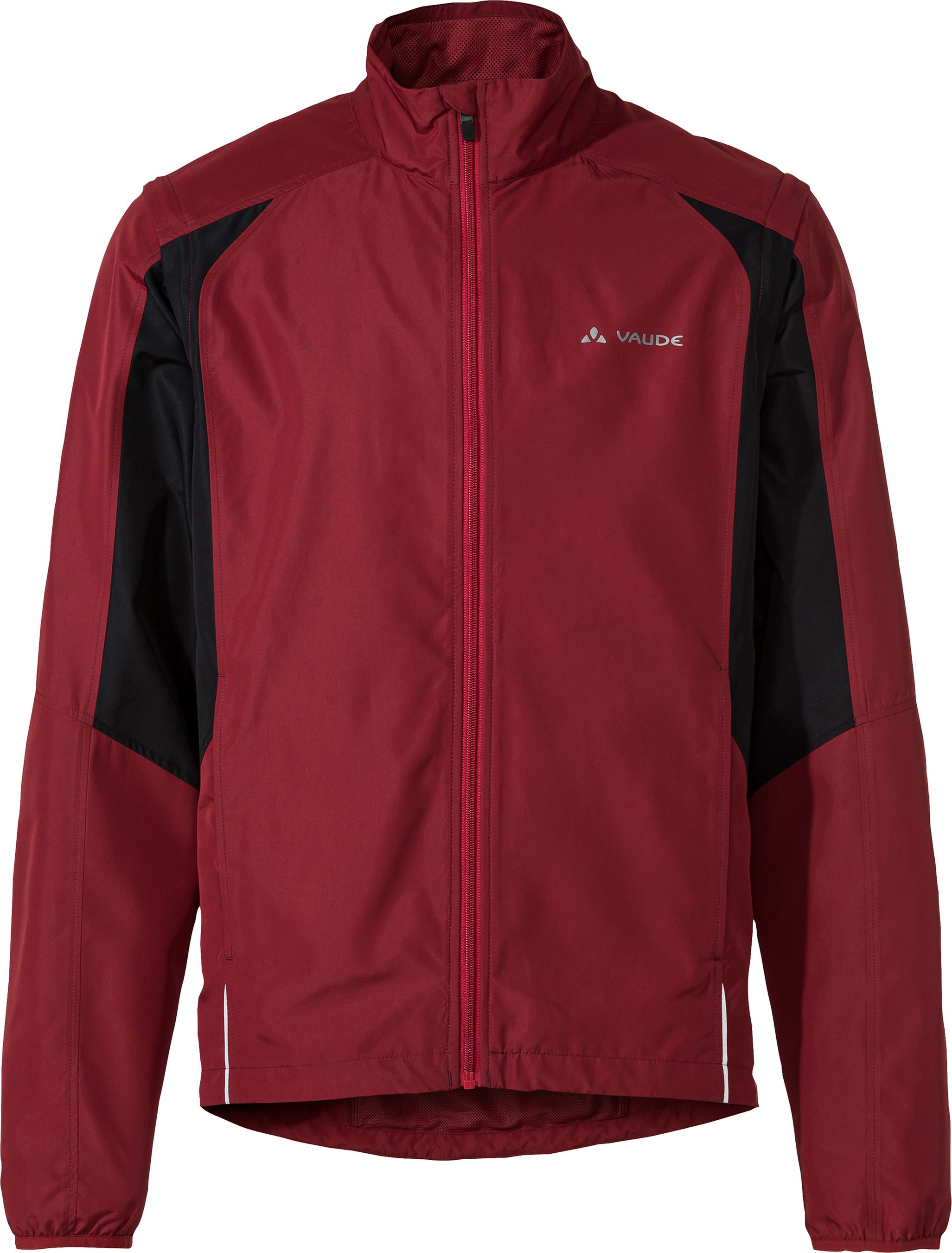 DUNDEE CLASSIC Herren-Zip-off-Windjacke / carmine / S