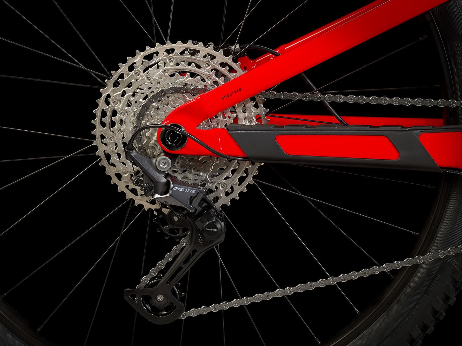 TOP FUEL 5 MTB Fully / radioactive red / L