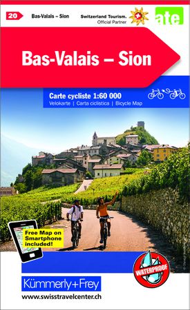 VCS-Velokarten Schweiz / OBERWALLIS 021
