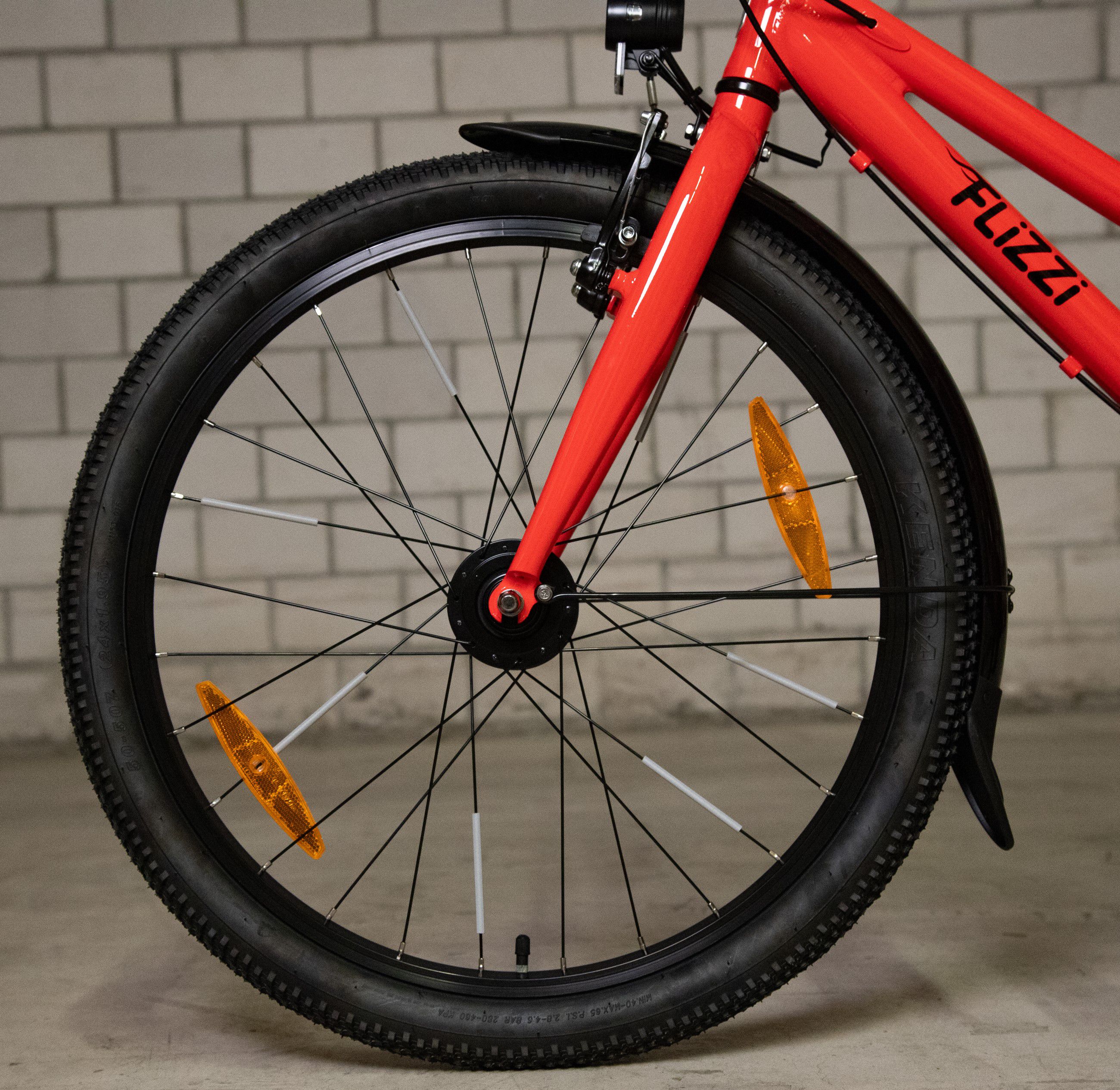 FLiZZi 24 KETTE EQ Kindervelo / rot / 24 ZOLL