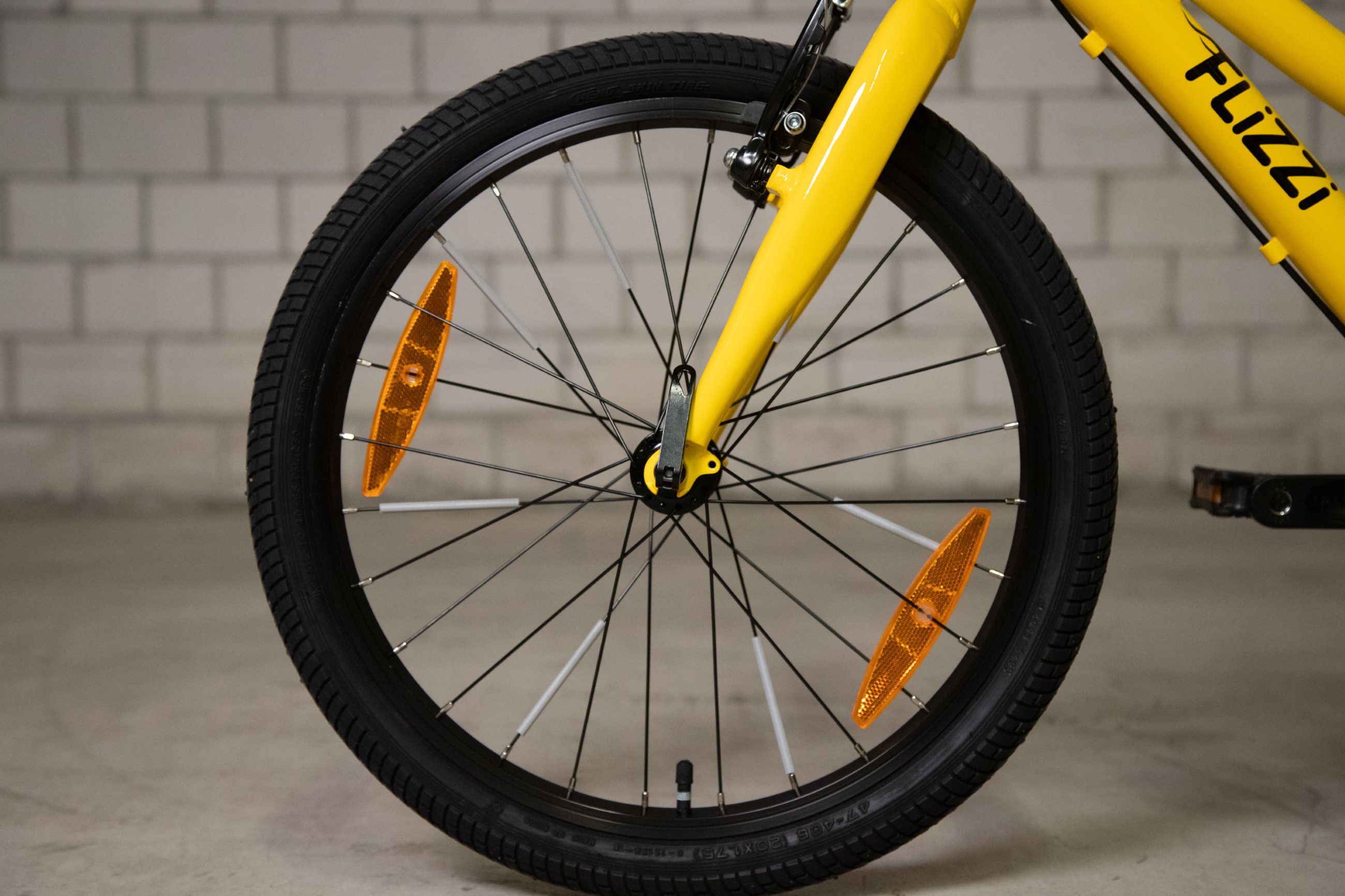 FLiZZi 20 RIEMEN Kindervelo / gelb / 20 ZOLL