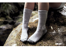 HIKE+ MEDIUM Unisex-Merino-Socken / blizzard hthr / L=44-46