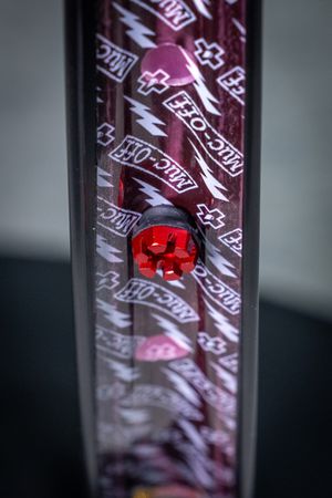 V2 Tubeless Ventil Kit / Red / 44 mm