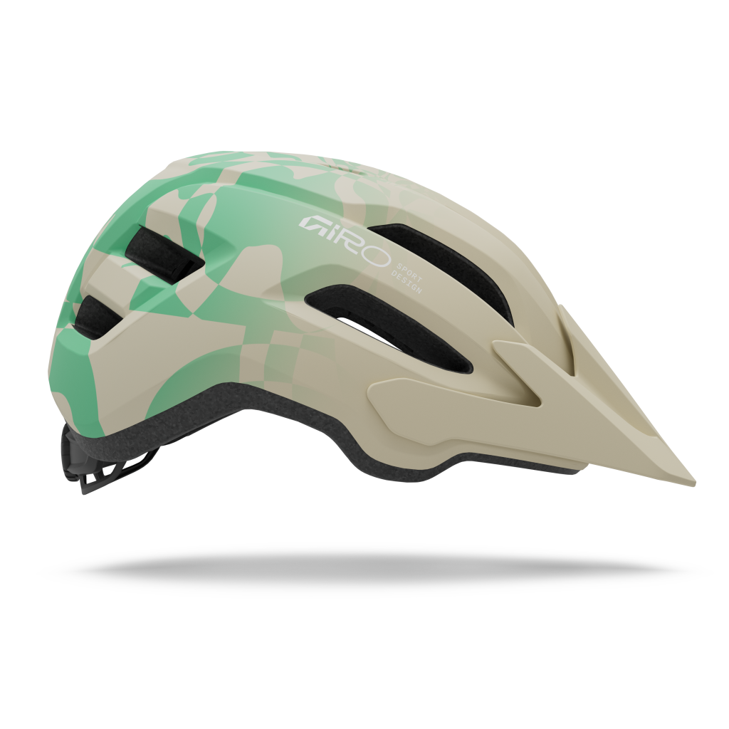 FIXTURE II MIPS Velohelm / matte stone/green rush / UA 54-61