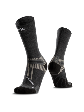 Unisex Hike Perform Merino Crew / heather grey / 35-36