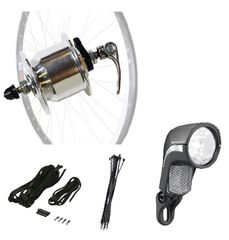LUMEX LIGHT DYNAMO Vorderrad inkl. Lichtset / 26" Felix, DM18 36L, 3W/6V